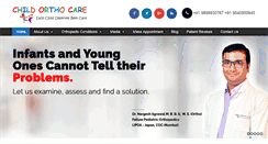 Desktop Screenshot of childorthocare.com